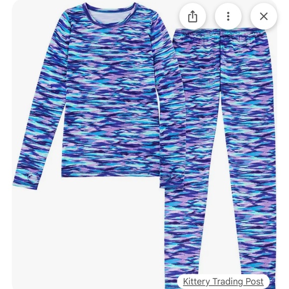Cuddl Dudds long sleeve kids set! Size small - Picture 1 of 4